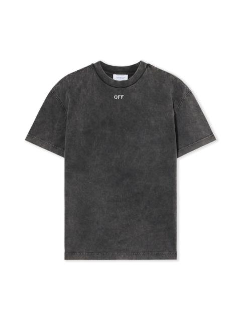 Off-White Check Flan Arrow Logo Tee