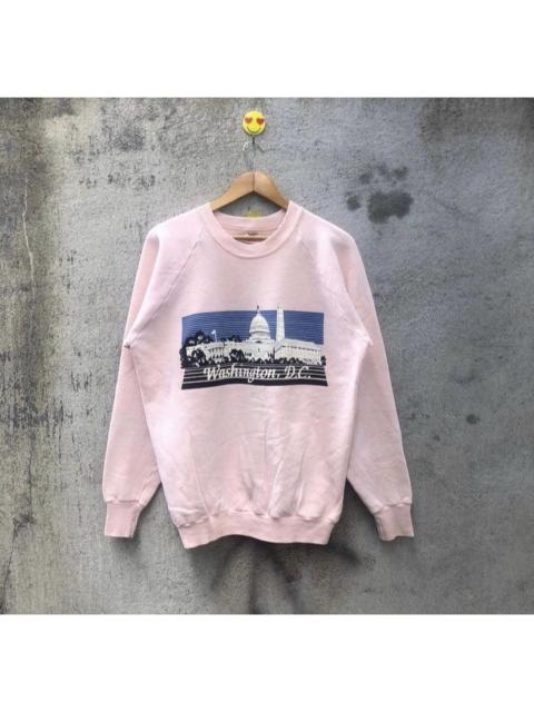 Other Designers Fruit Of The Loom - Vintage 80s washington dc sweatshirt pullover