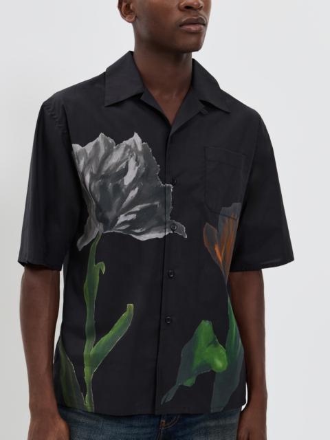 Marni Big Tulip Printed Poplin Shirt