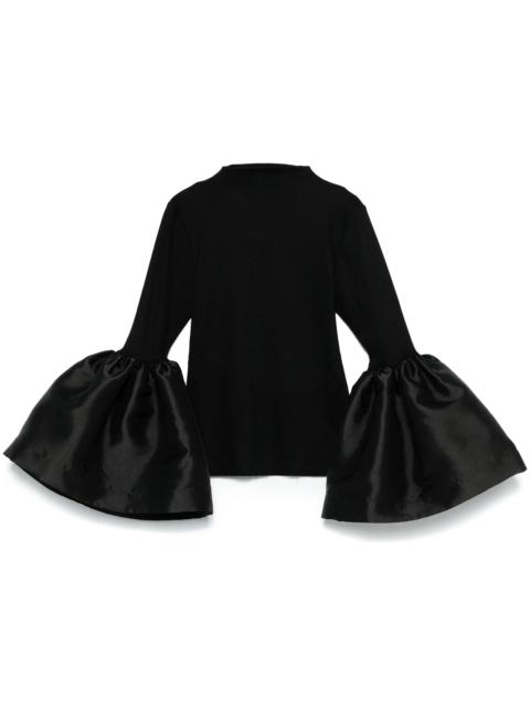 MARQUES’ALMEIDA flared-cuff top