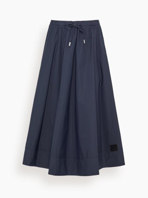 SIMKHAI Flynn Skirt in Dark Midnight