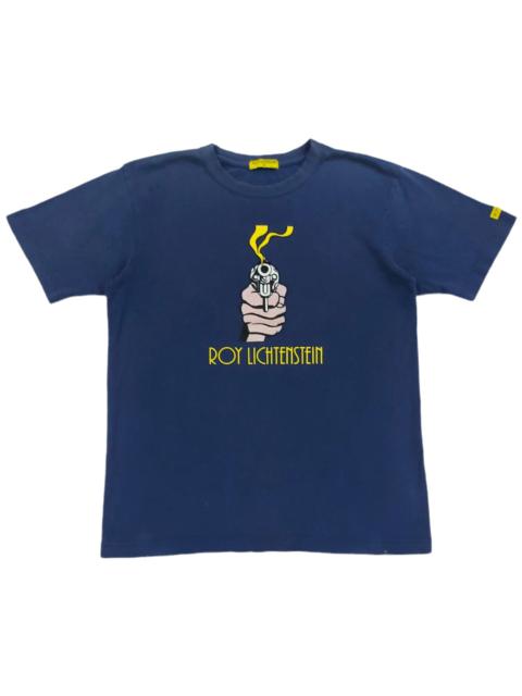 Other Designers Designer - RARE! VTG ROY LICHTENSTEIN "GUN IN AMERICA" ARTWORK