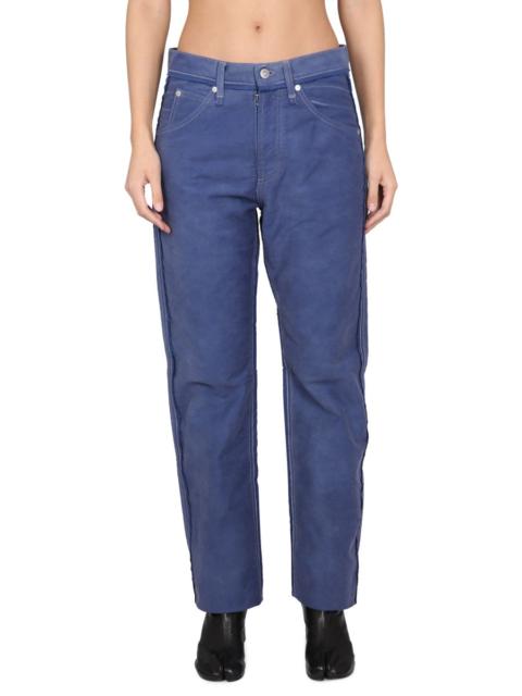 Maison Margiela Maison Margiela Women Distressed Jeans Effect