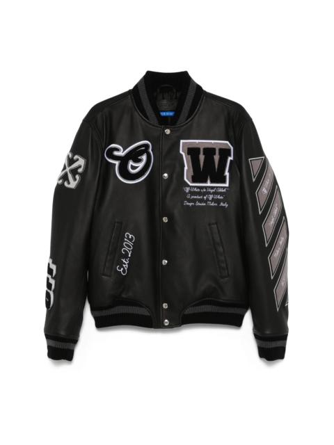 Off-White Off-White Black Jackets - Bomber Jackets Men