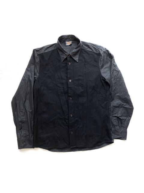 Vintage W&LT Contrast Front Wool Shirt