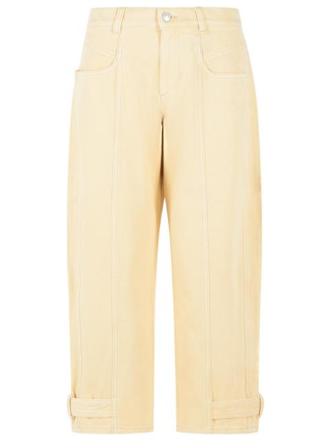 Isabel Marant Isabel Marant 'LEJA' Beige Cotton Jeans