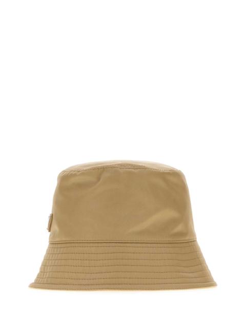 Prada Prada Men Beige Nylon Bucket Hat