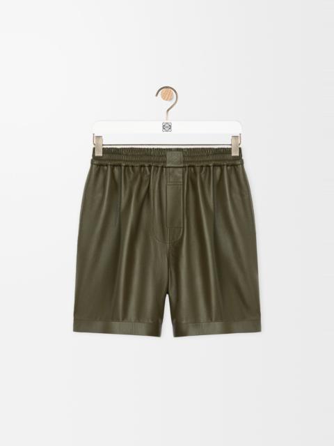 Loewe Shorts in nappa lambskin