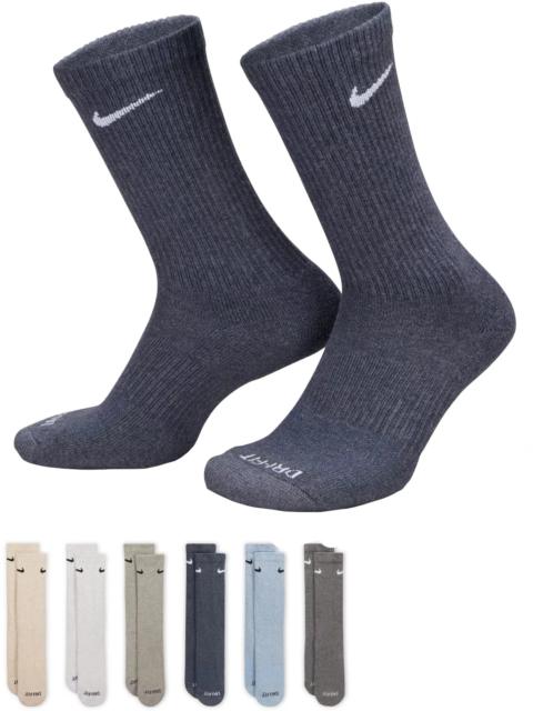 Nike Nike Dri-FIT Everyday Plus Cushioned Training Crew Socks - 6 Pack
