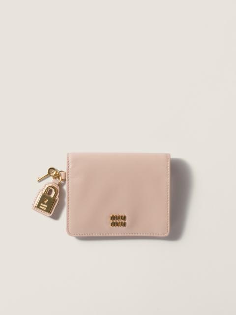 Miu Miu Small leather wallet