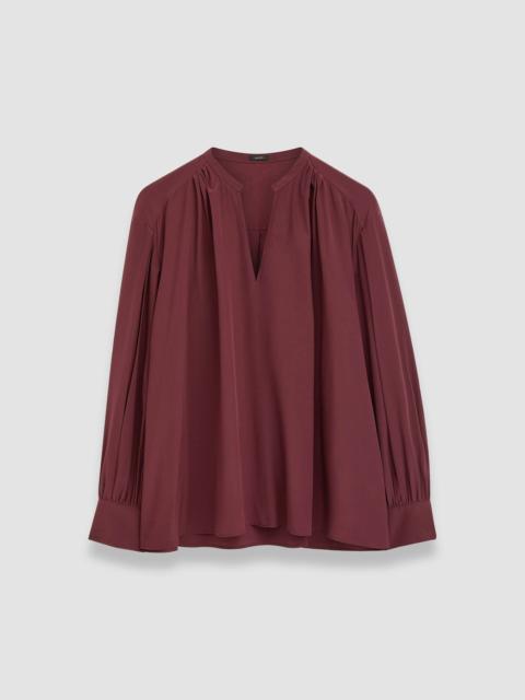JOSEPH Silk Crepe de Chine Blondel Blouse