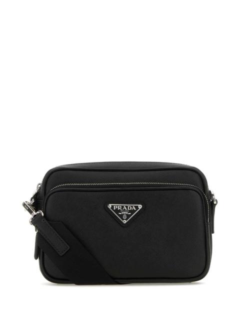Prada Prada Men Black Leather Crossbody Bag