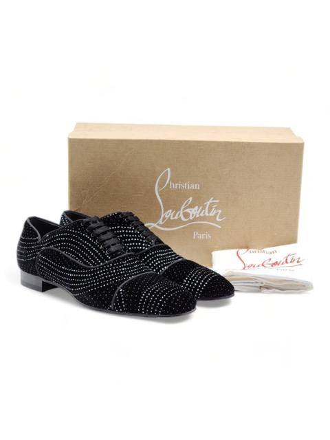 Christian Louboutin Christian Louboutin Greggyrocks Studded Velvet Oxfords 41.5 (8.5) $1345
