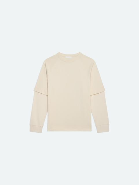 Helmut Lang DOUBLE-LAYER WAFFLE TEE