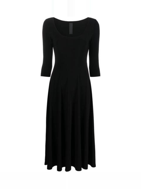 NORMA KAMALI Flared midi dress