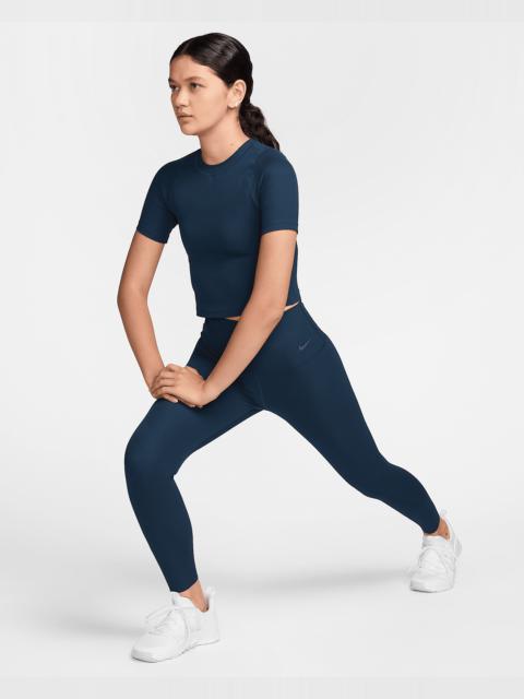 Nike Nike Zenvy Rib Women's Gentle-Support High-Waisted 7/8 Leggings