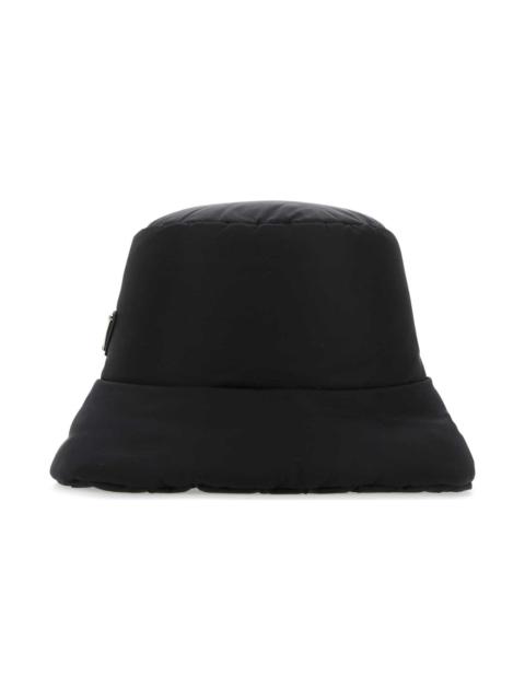Black Re-nylon Hat