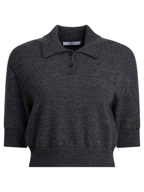 Givenchy Givenchy Women "Givenchy Paris 1952" Wool Polo Shirt