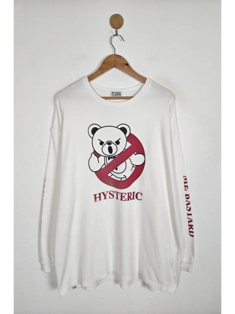 Hysteric Glamour Hysteric Glamour You Genius, Me Bastard Bear shirt