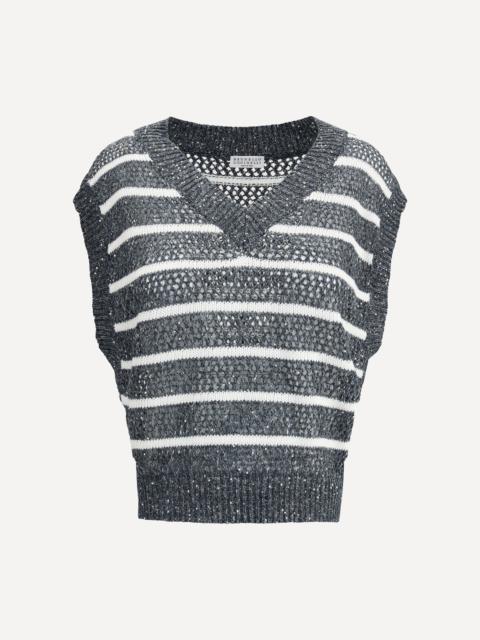 Brunello Cucinelli Striped Vest