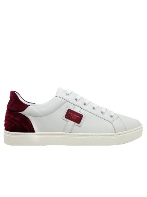 Dolce & Gabbana Logo Leather Sneakers Men