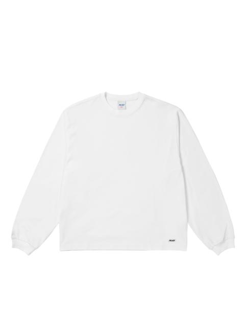 PALACE UNISEX LONGSLEEVE WHITE