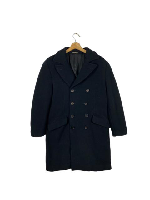 Other Designers Vintage - Vintage LQ Men Long Coat Wool L Size But To Fit M Size