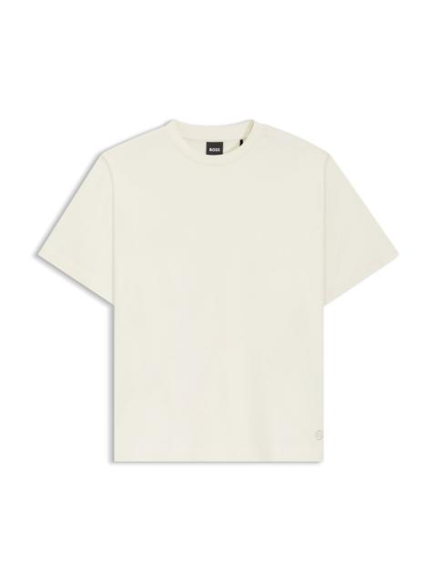 BOSS RELAXED-FIT T-SHIRT IN MERCERIZED COTTON