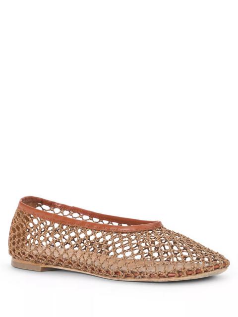 STAUD Women's Alba Net Ballet Flats