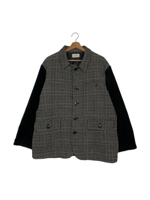 Other Designers Japanese Brand Lazu Go Plaid Button Jacket