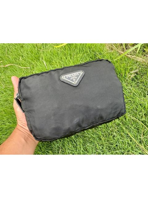 Prada Authentic Prada Tessuto Nylon Cosmetic Pouch