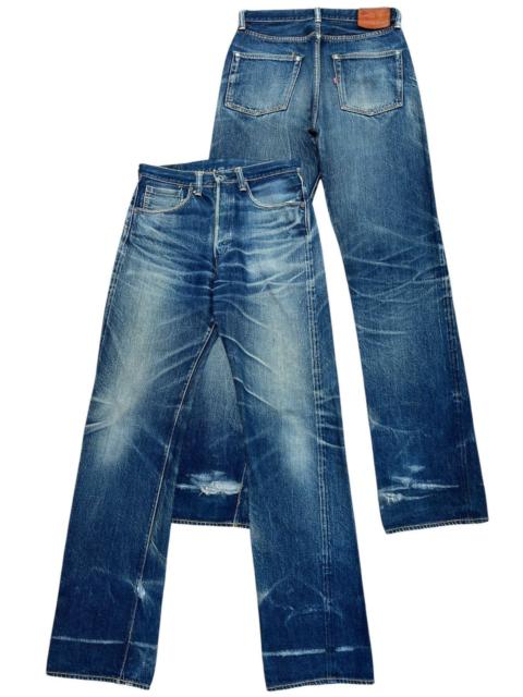 Other Designers Warehouse & Co. - Vintage 90s Warehouse Selvedge Distressed Denim Jeans 30x34