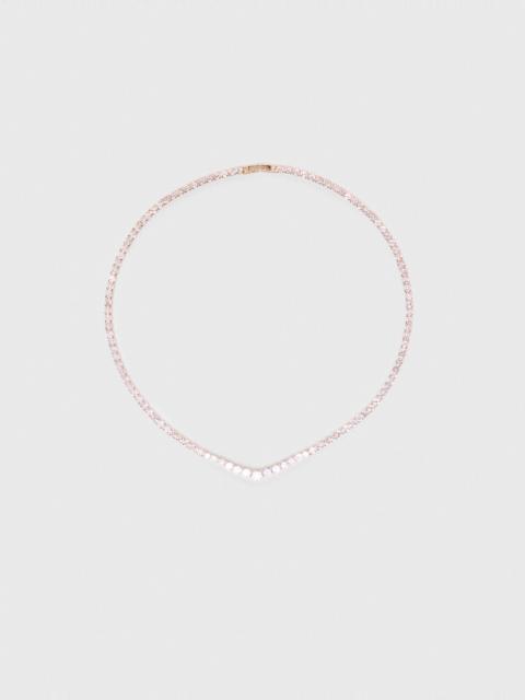 maje Cascade diamanté necklace