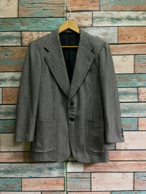 Other Designers Vintage Christian Dior Monsieur Houndstooth Blazer Jacket