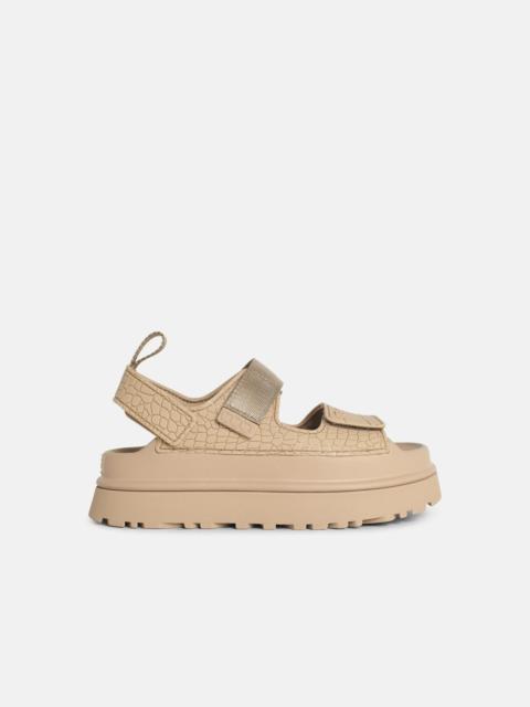 UGG 'GOLDENGLOW' SANDALS IN LIGHT BEIGE 'TPU'
