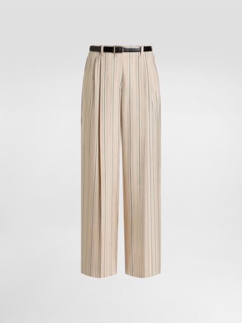 Dolce & Gabbana Regimental pinstripe trousers