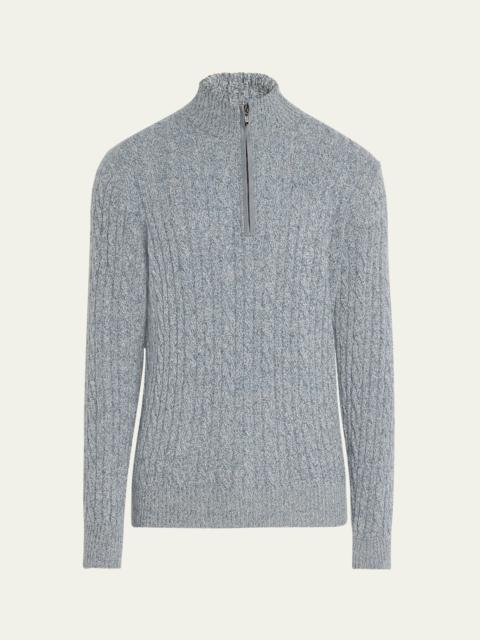 Cashmere Cable-Knit Sweater