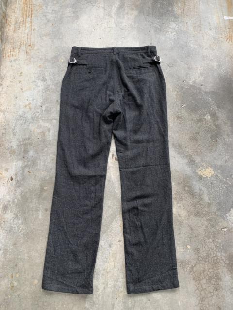 Other Designers Japanese Brand - Rare Design‼️ JapaneseBrand RageBlue Buckle Wool Pants