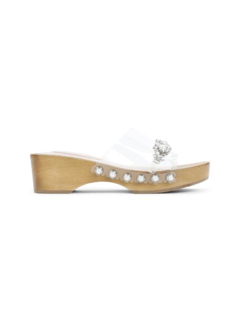 Simone Rocha Simone Rocha Scalopped Wooden Clog Sandals Women