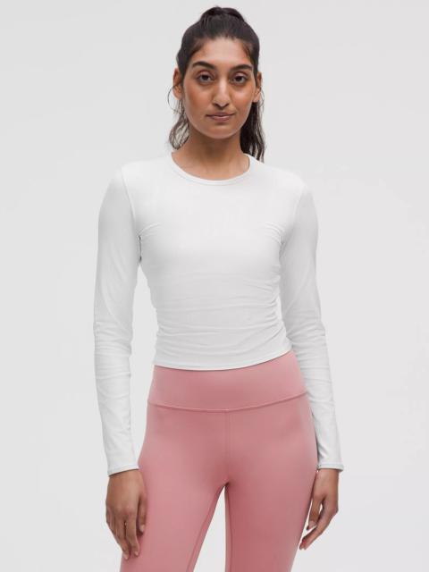 lululemon All It Takes Back-Twist Ribbed Long-Sleeve Shirt