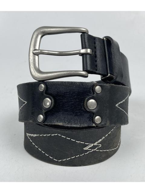 Streetwear - studded leather belt tc27