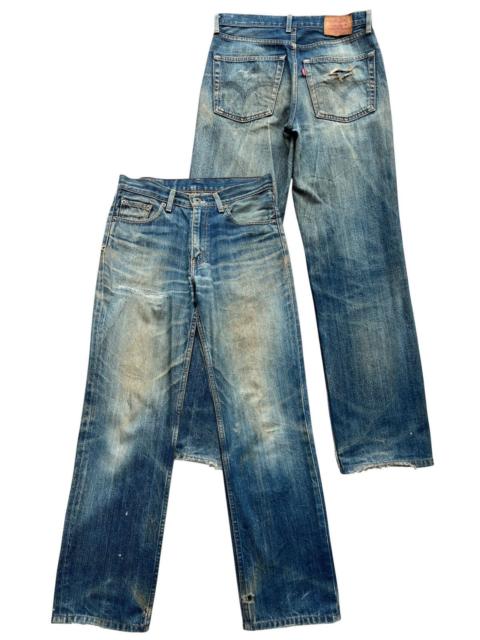 Levi's Vintage 90s Levis 503 Distressed Mudwash Denim Jeans 30x30