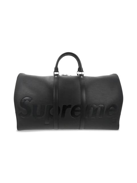 Louis Vuitton Louis Vuitton x Supreme Keepall Bandouliere 'Black'