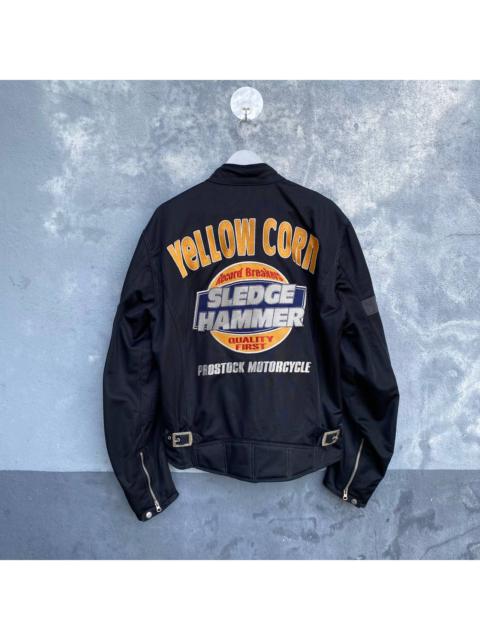 Other Designers Yellowcorn sledge hammer racing bikers jacket