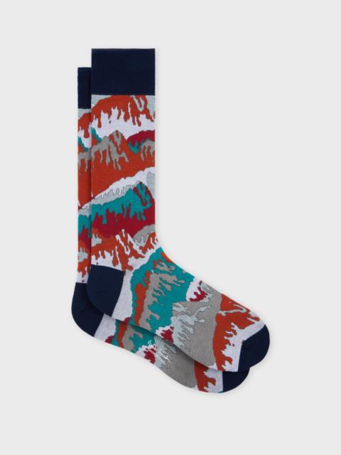 Paul Smith Navy Mountain Socks