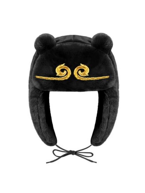 Other Designers Cartoon Anime Black Myth Wukong Monkey Game Ushanka Hat Cute Y2K Warm Earflap Trapper Hat