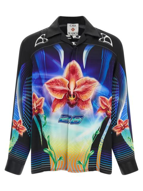 CASABLANCA Casablanca Men 'Orchid Racer' Shirt