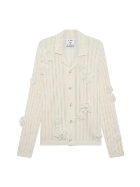 CASABLANCA Flower Lace Shirt | Casablanca Paris