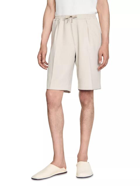 Sandro Jersey Bermuda Shorts