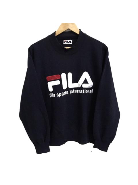 Other Designers Vintage - VINTAGE FILA SPORTS INTERNATIONAL BIG LOGO SWEATSHIRT